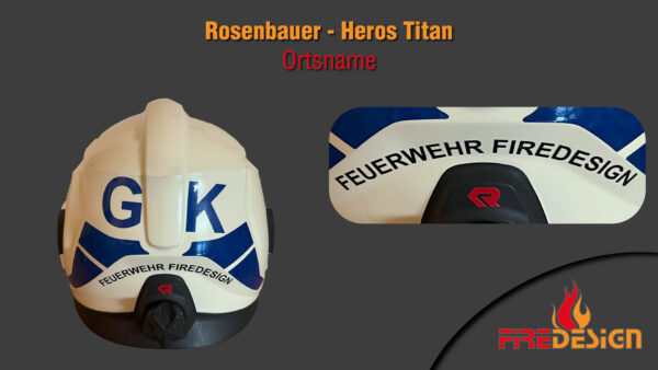 Feuerwehrname Rosenbauer Heros Titan