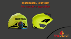 Helmstreifen Rosenbauer Heros H30