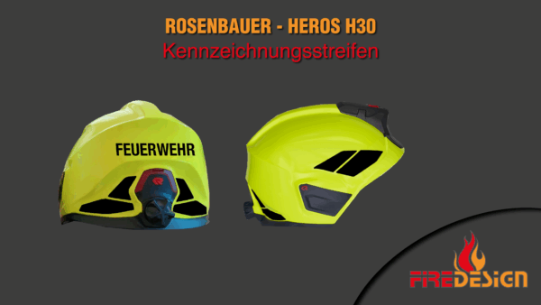 Helmstreifen Rosenbauer Heros H30