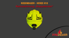 Kennzeichnung Rosenbauer Heros H10 "Doppelecken"