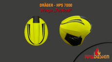 Dräger HPS7000 Kennzeichnungsstreifen-Set Wings "Tactical"