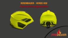 Kennzeichnungsstreifen Rosenbauer Heros H30