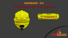 Rosenbauer Heros H10 - Schriftzug Rotes Kreuz gebogen