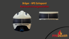 Dräger HPS Safeguard Kennzeichnungsstreifen